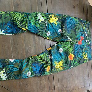 G-star Raw Mens floral tapered pants - Size 32 NWOT